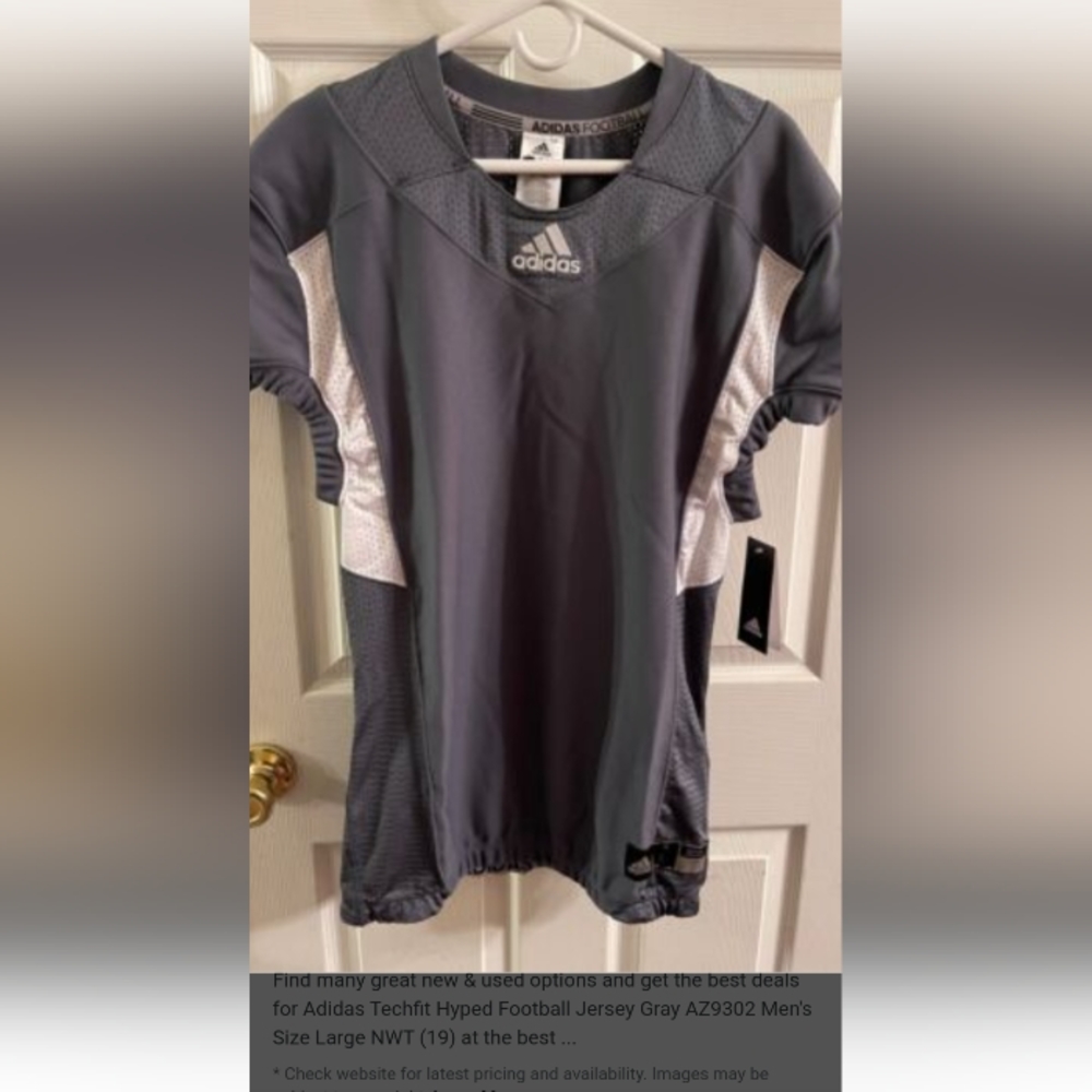 NWT Adidas Techfit hyped jersey